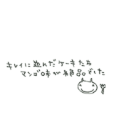 �L���C�ɕ��񂾃P�[�L�����@�}���S������i�ł����B